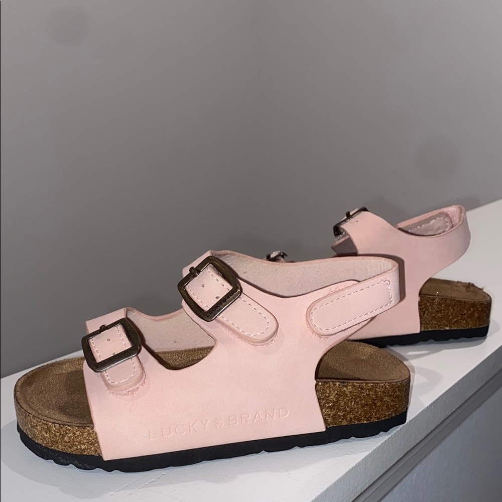 Lucky Brand Girls Pink Sandals
